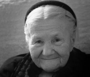 A photo of Irena Sendler. This photo was taken in 2007.